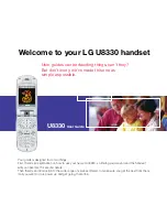 Предварительный просмотр 5 страницы LG U8138 User Manual