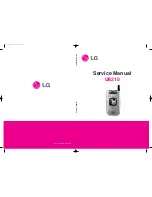 LG U8210 Service Manual preview