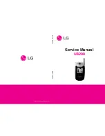 LG U8290 Service Manual preview