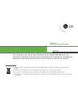 Preview for 2 page of LG U8290 User Manual