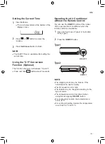 Предварительный просмотр 13 страницы LG UA11MJH0 Owner'S Manual