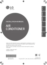 Preview for 1 page of LG UB70W.N94R0 Installation Manual