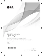 Предварительный просмотр 4 страницы LG UB82 Owner'S Manual