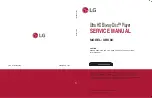 LG UBK80 Service Manual preview