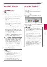 Preview for 41 page of LG UBKC90 Owner'S Manual