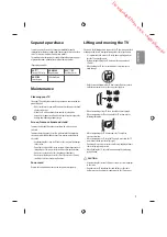 Предварительный просмотр 9 страницы LG UF85 series Owner'S Manual