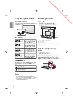 Предварительный просмотр 10 страницы LG UF85 series Owner'S Manual