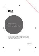 Предварительный просмотр 19 страницы LG UF85 series Owner'S Manual