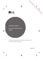 Предварительный просмотр 151 страницы LG UF85 series Owner'S Manual