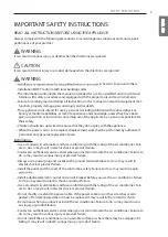 Preview for 3 page of LG Ultra Deluxe D05MX SW0 Owner'S Manual