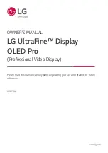 LG UltraFine 65EP5G Owner'S Manual предпросмотр