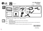 LG UltraGear 32GN63T Installation Manual предпросмотр