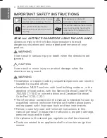 Preview for 4 page of LG UM30R.N10 Installation Manual