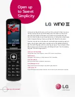 LG UN530 Datasheet preview