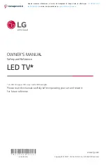 LG UR762H Series Owner'S Manual предпросмотр