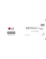 LG Urbane -W150 Quick Start Manual preview