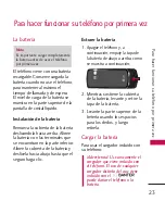 Preview for 23 page of LG US Cellular UX265 Banter (Spanish) Manual De Usuario