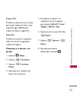 Preview for 35 page of LG US Cellular UX265 Banter (Spanish) Manual De Usuario