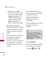 Preview for 50 page of LG US Cellular UX265 Banter (Spanish) Manual De Usuario