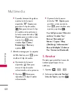 Preview for 60 page of LG US Cellular UX265 Banter (Spanish) Manual De Usuario