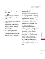 Preview for 61 page of LG US Cellular UX265 Banter (Spanish) Manual De Usuario