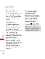 Preview for 62 page of LG US Cellular UX265 Banter (Spanish) Manual De Usuario