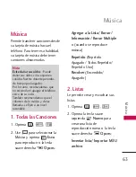 Preview for 63 page of LG US Cellular UX265 Banter (Spanish) Manual De Usuario