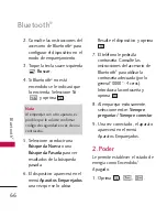 Preview for 66 page of LG US Cellular UX265 Banter (Spanish) Manual De Usuario