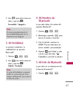 Preview for 67 page of LG US Cellular UX265 Banter (Spanish) Manual De Usuario