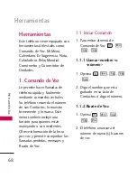 Preview for 68 page of LG US Cellular UX265 Banter (Spanish) Manual De Usuario