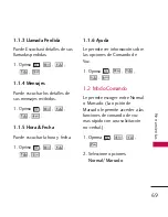 Preview for 69 page of LG US Cellular UX265 Banter (Spanish) Manual De Usuario