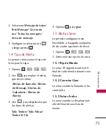 Preview for 75 page of LG US Cellular UX265 Banter (Spanish) Manual De Usuario