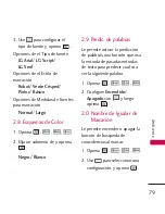 Preview for 79 page of LG US Cellular UX265 Banter (Spanish) Manual De Usuario