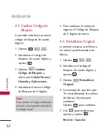 Preview for 82 page of LG US Cellular UX265 Banter (Spanish) Manual De Usuario