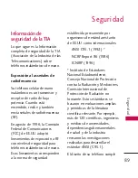 Preview for 89 page of LG US Cellular UX265 Banter (Spanish) Manual De Usuario