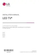 LG US66 Series Installation Manual предпросмотр