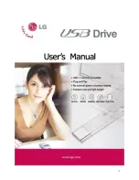 Preview for 1 page of LG USB Drive User Manual