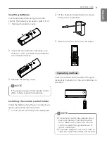 Preview for 9 page of LG USNW126J3A0 Owner'S Manual