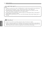 Preview for 92 page of LG USNW126J3A0 Owner'S Manual