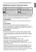 Preview for 3 page of LG UT30R Owner'S Manual