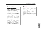 Preview for 123 page of LG UV12H Owner'S Manual