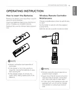 Preview for 15 page of LG UV30R Owner'S Manual