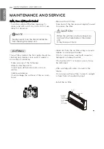 Preview for 26 page of LG UV30R Owner'S Manual