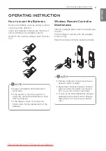 Preview for 11 page of LG UV60 Owner'S Manual