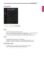 Предварительный просмотр 23 страницы LG UV76 Series Installation Manual