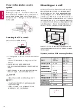 Preview for 21 page of LG UW76 Series Owner'S Manual