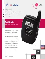 LG UX355 Brochure preview