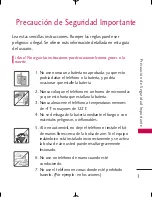 Preview for 2 page of LG UX380 (Spanish) Manual Del Usuario