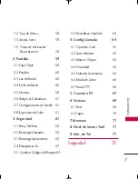 Preview for 8 page of LG UX380 (Spanish) Manual Del Usuario