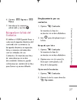 Preview for 28 page of LG UX380 (Spanish) Manual Del Usuario